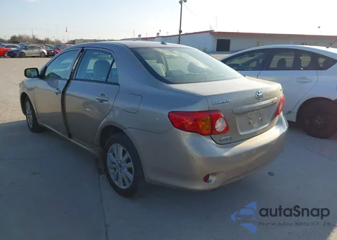 2009 Toyota Corolla Le из США, поврежденный, VIN 2T1BU40E29C039496